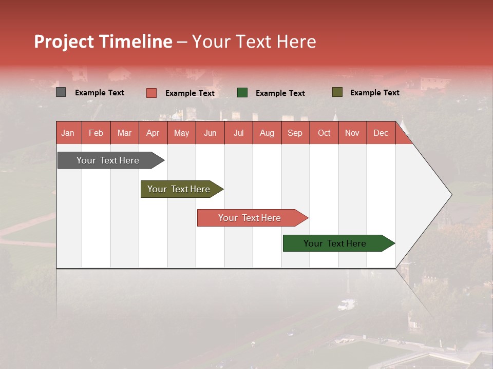 Residence Holyroodhouse Majesty PowerPoint Template