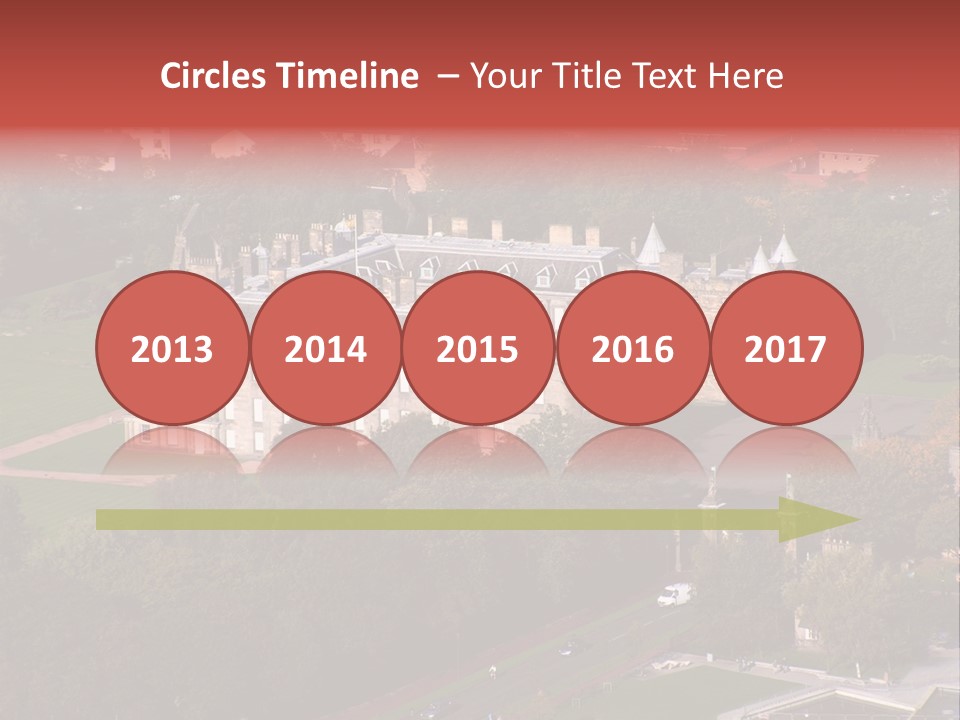 Residence Holyroodhouse Majesty PowerPoint Template