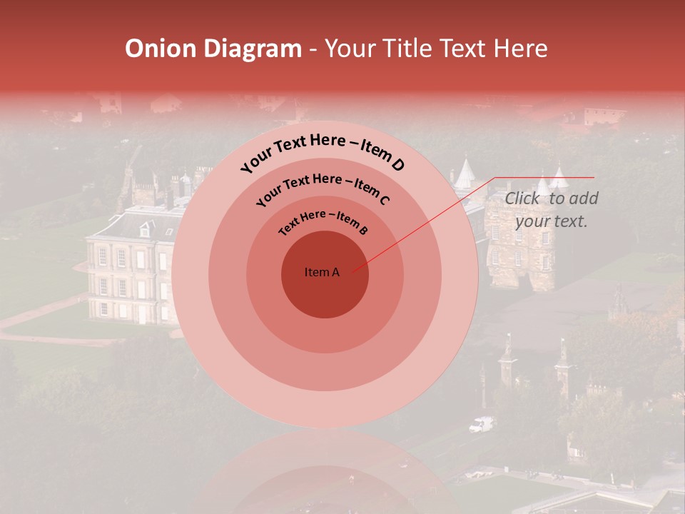 Residence Holyroodhouse Majesty PowerPoint Template