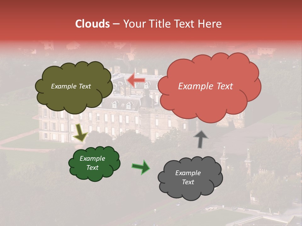 Residence Holyroodhouse Majesty PowerPoint Template