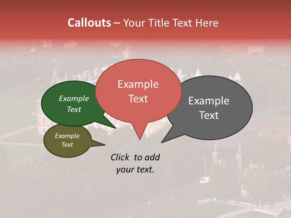 Residence Holyroodhouse Majesty PowerPoint Template