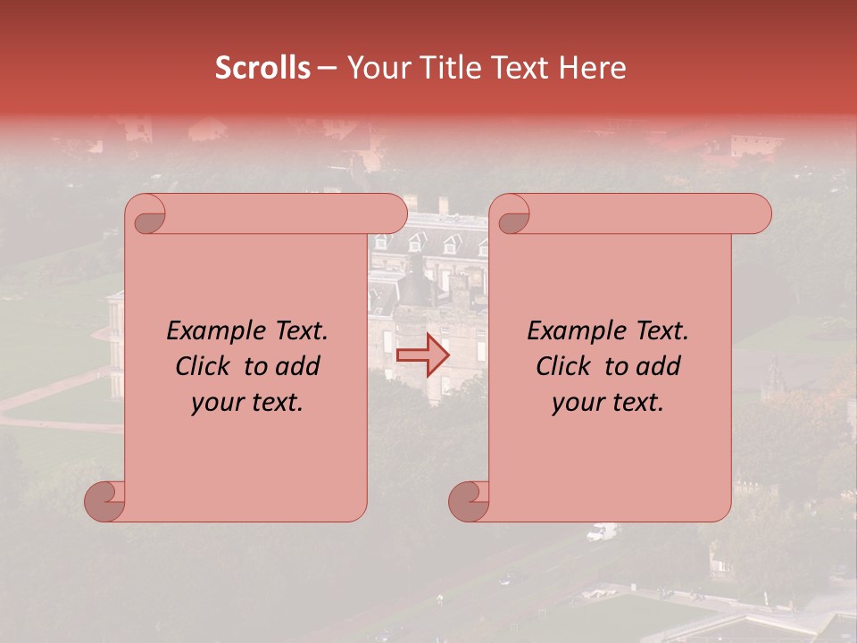 Residence Holyroodhouse Majesty PowerPoint Template