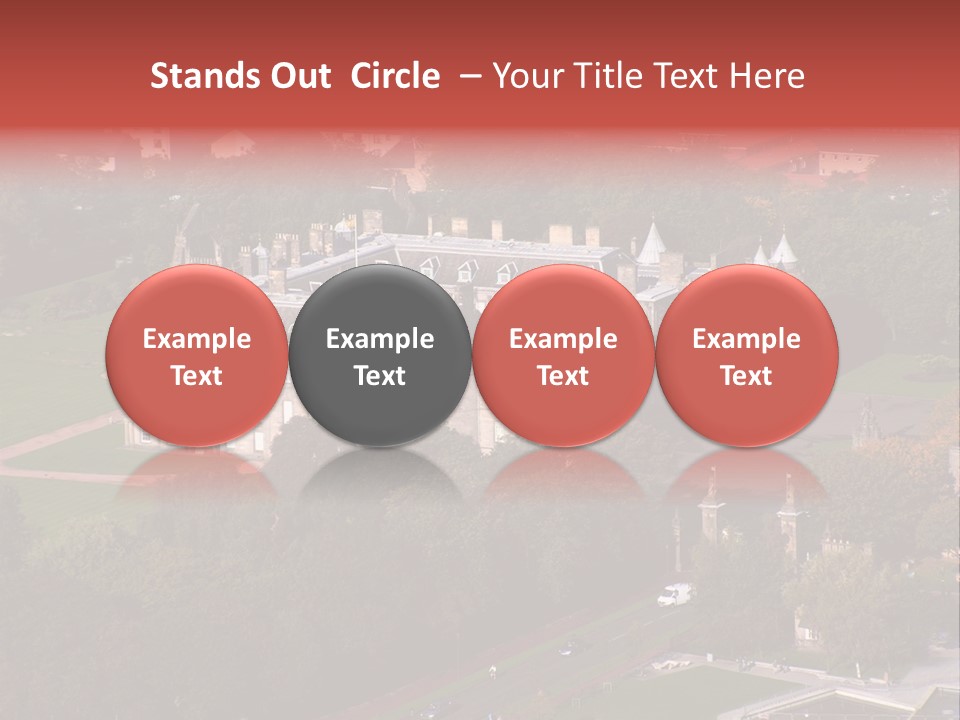 Residence Holyroodhouse Majesty PowerPoint Template