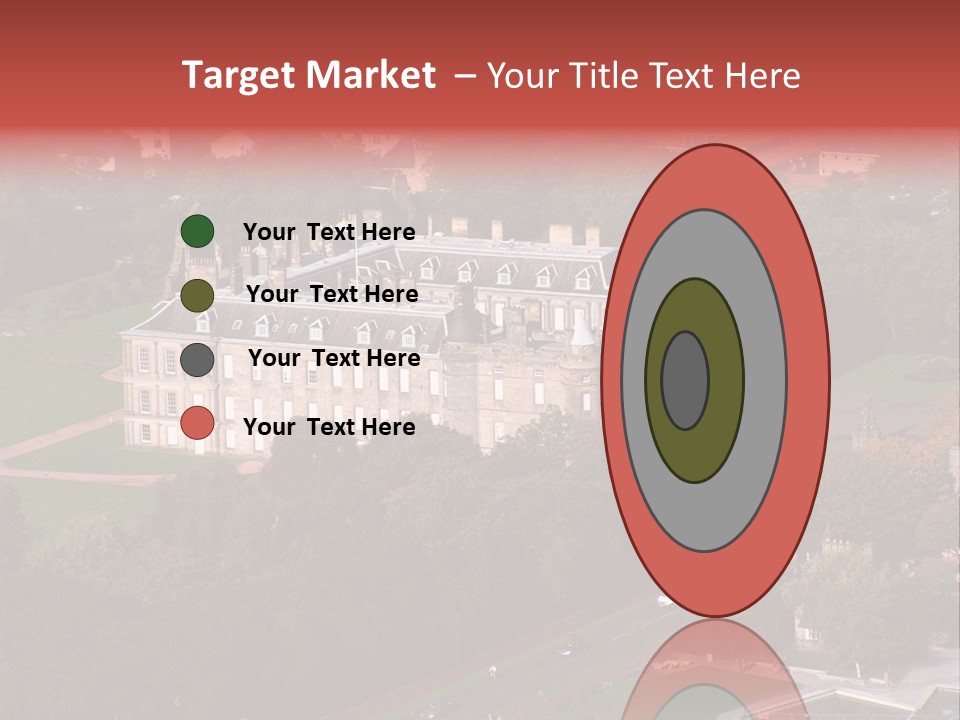 Residence Holyroodhouse Majesty PowerPoint Template