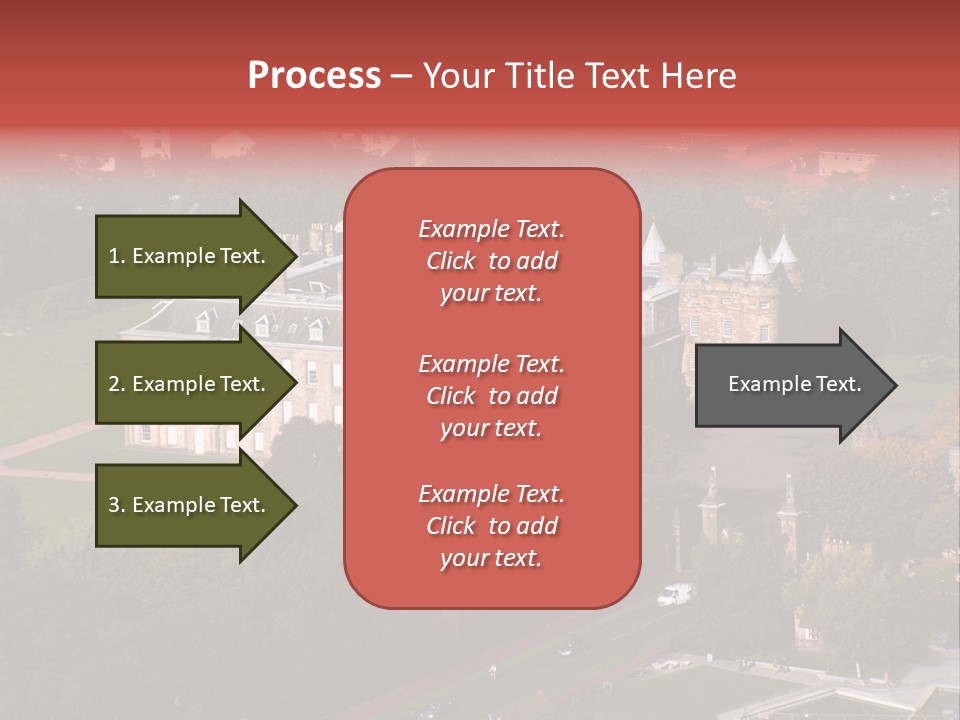 Residence Holyroodhouse Majesty PowerPoint Template