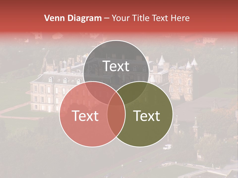 Residence Holyroodhouse Majesty PowerPoint Template