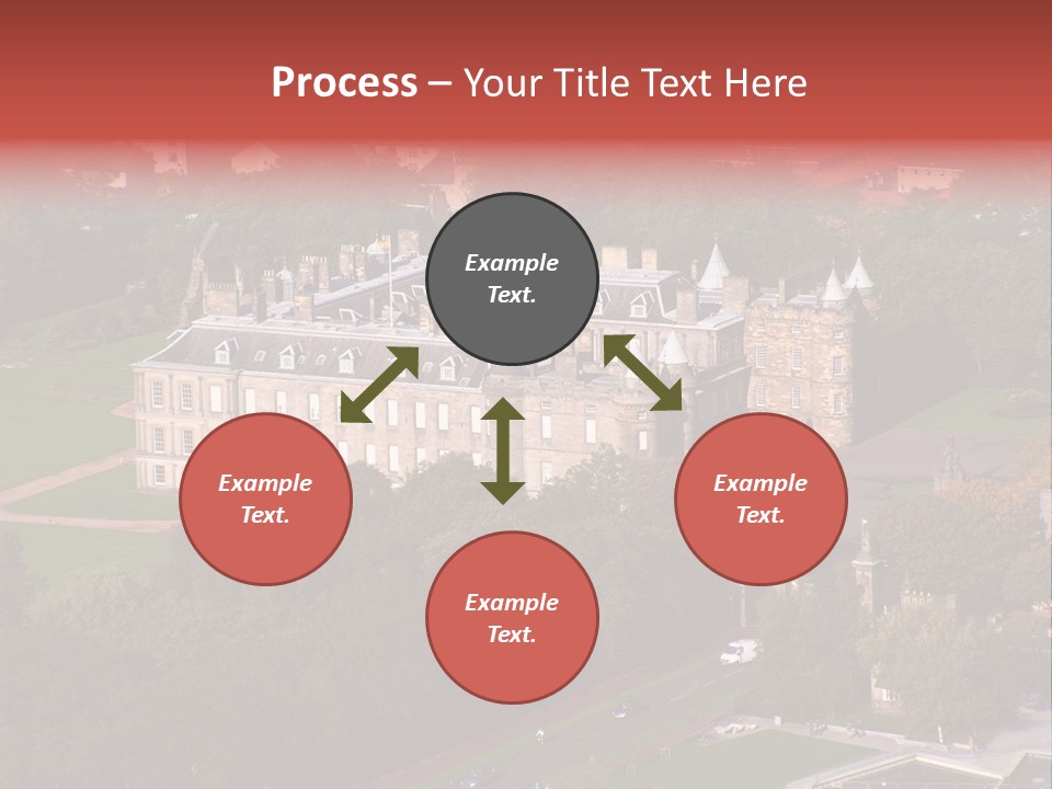 Residence Holyroodhouse Majesty PowerPoint Template