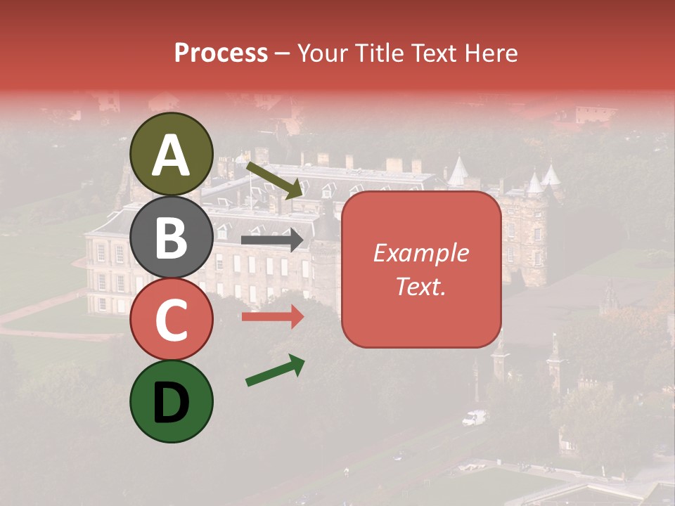 Residence Holyroodhouse Majesty PowerPoint Template