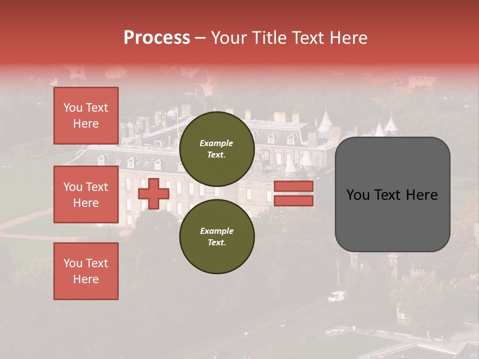 Residence Holyroodhouse Majesty PowerPoint Template