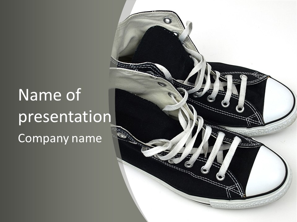 Skate Lace Dirt PowerPoint Template
