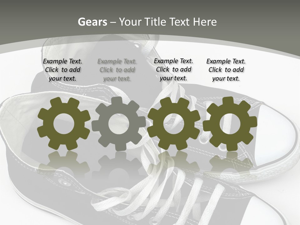 Skate Lace Dirt PowerPoint Template