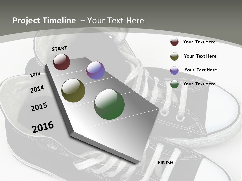 Skate Lace Dirt PowerPoint Template