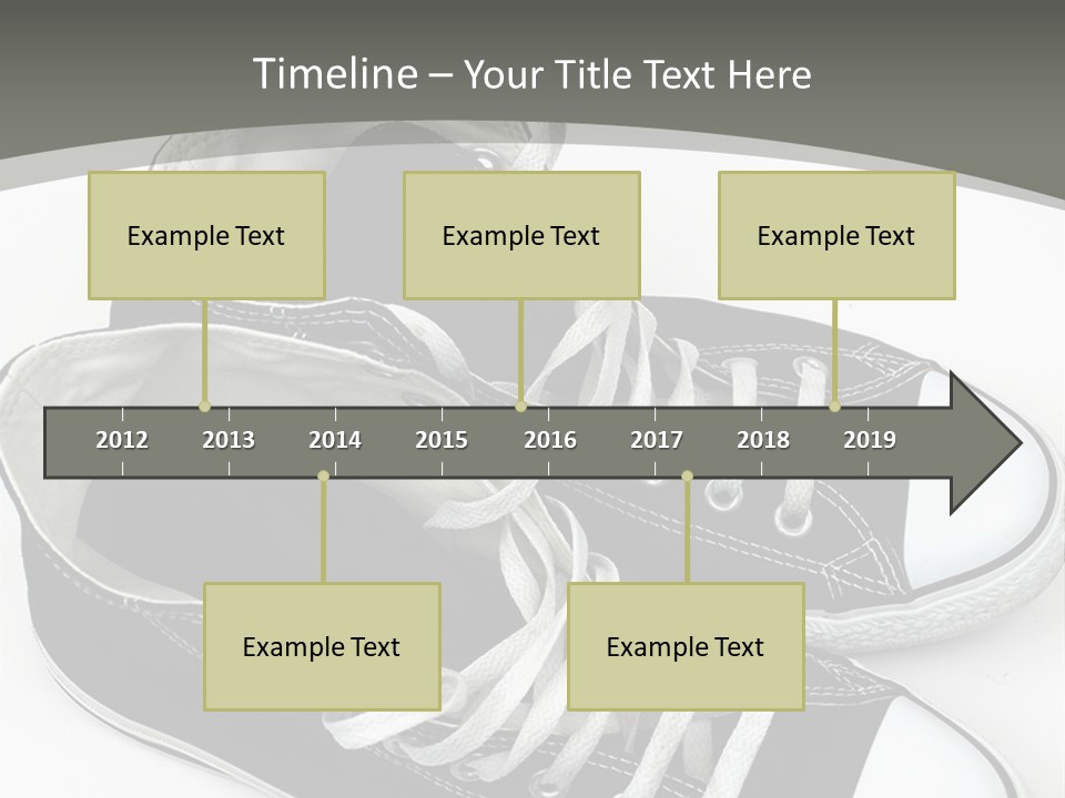 Skate Lace Dirt PowerPoint Template