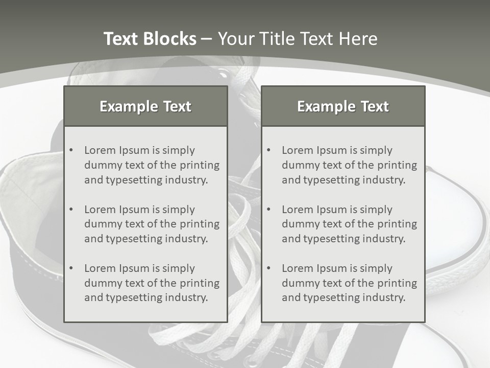 Skate Lace Dirt PowerPoint Template