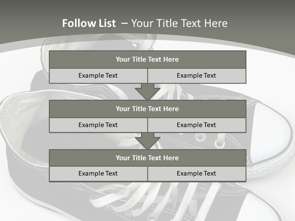 Skate Lace Dirt PowerPoint Template