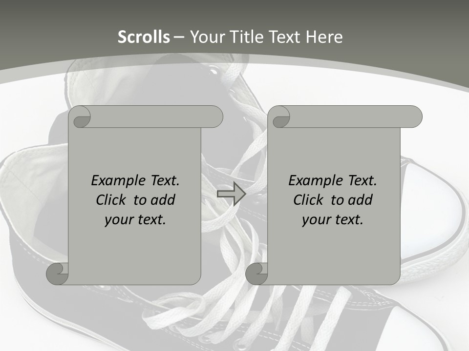 Skate Lace Dirt PowerPoint Template