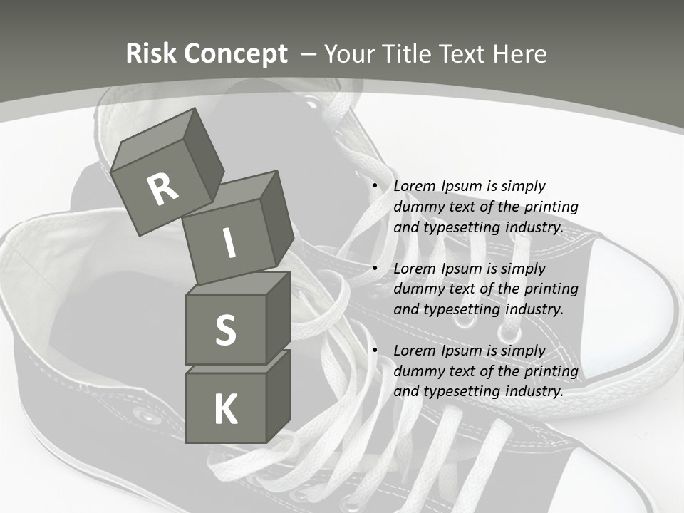 Skate Lace Dirt PowerPoint Template