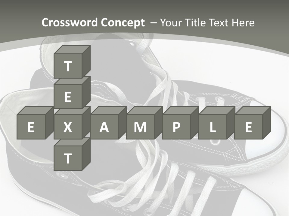 Skate Lace Dirt PowerPoint Template