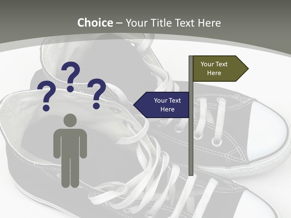 Skate Lace Dirt PowerPoint Template