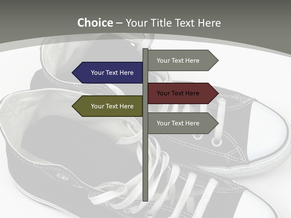 Skate Lace Dirt PowerPoint Template