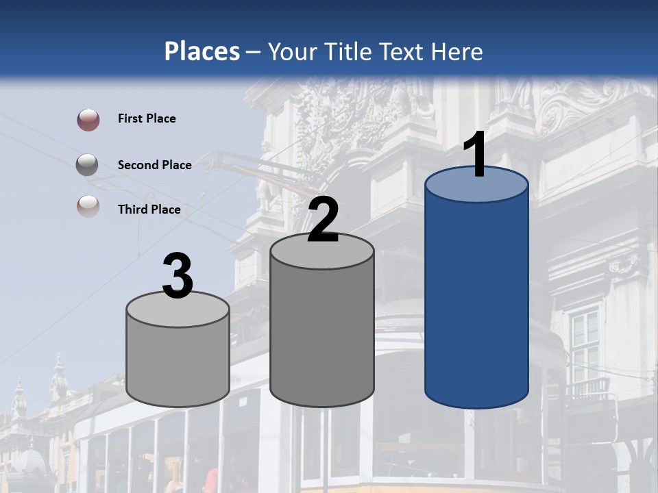 Downtown Monument Plaza PowerPoint Template