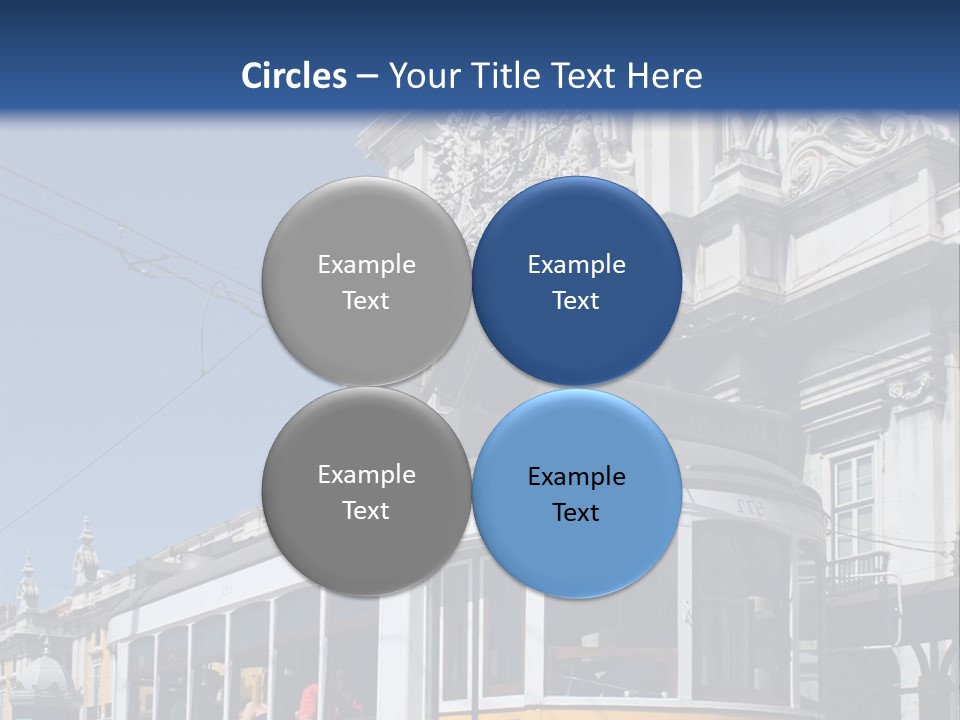 Downtown Monument Plaza PowerPoint Template