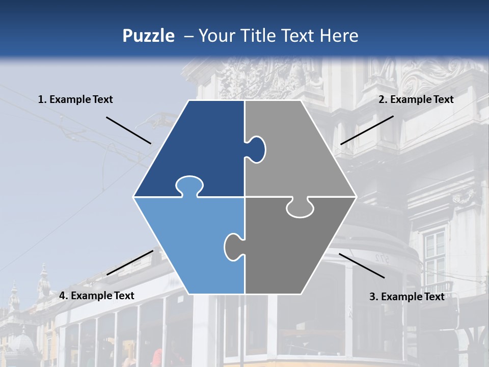 Downtown Monument Plaza PowerPoint Template