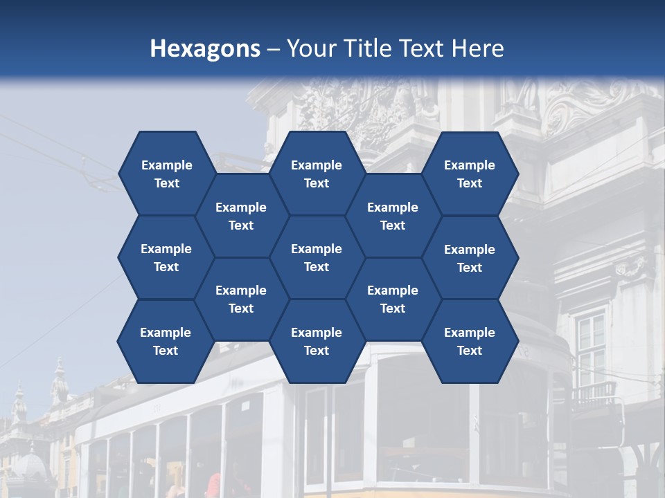 Downtown Monument Plaza PowerPoint Template