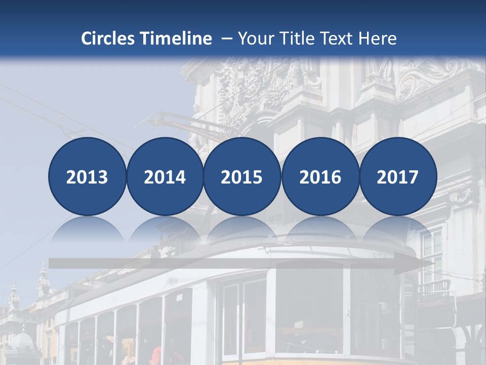 Downtown Monument Plaza PowerPoint Template