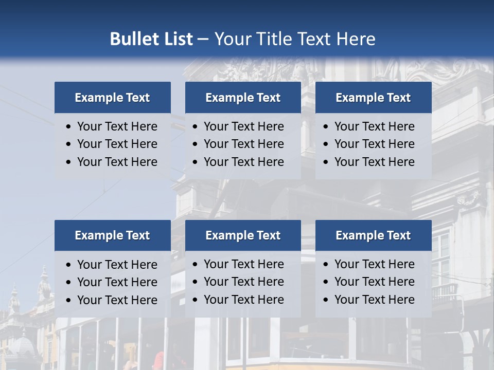 Downtown Monument Plaza PowerPoint Template