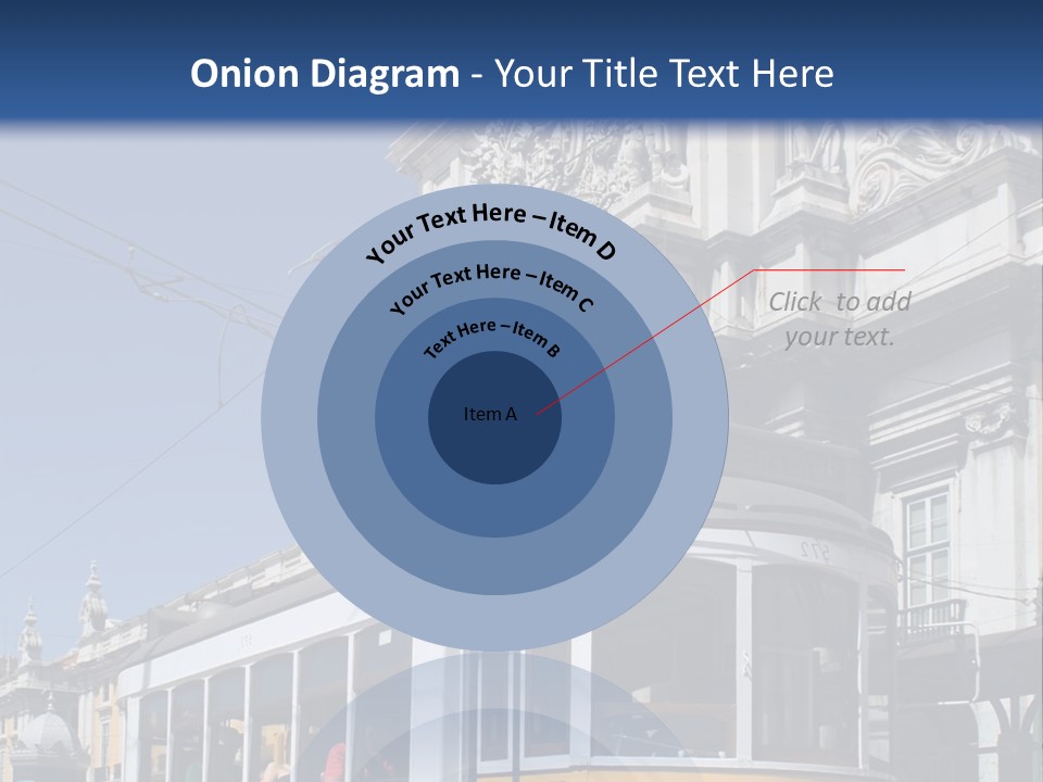 Downtown Monument Plaza PowerPoint Template