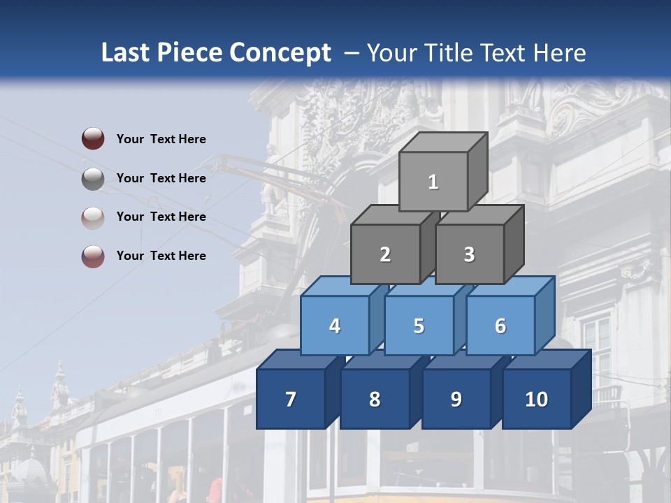 Downtown Monument Plaza PowerPoint Template