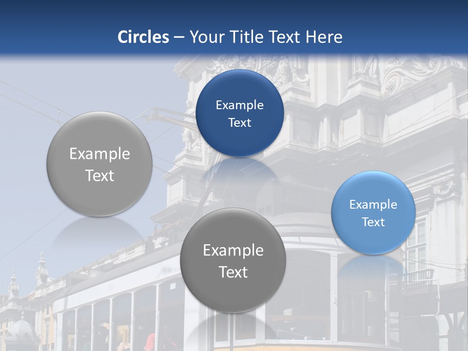 Downtown Monument Plaza PowerPoint Template