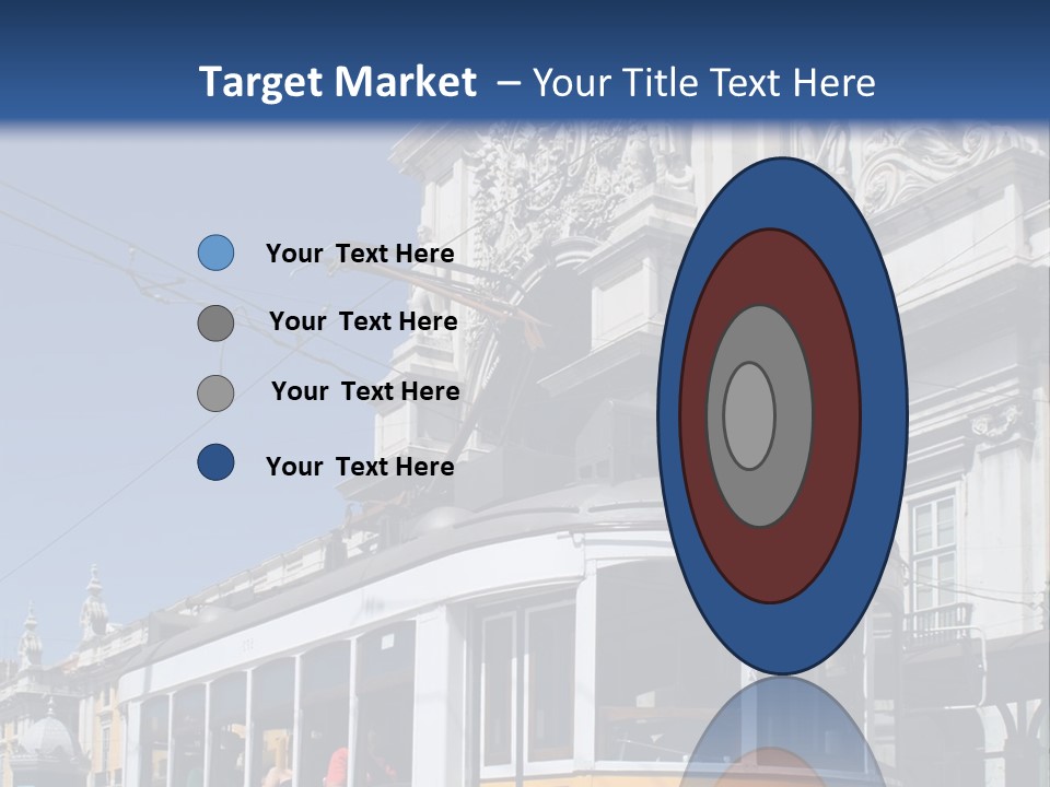 Downtown Monument Plaza PowerPoint Template
