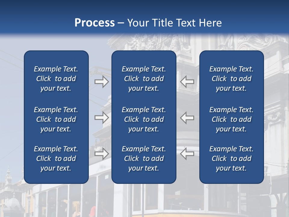 Downtown Monument Plaza PowerPoint Template