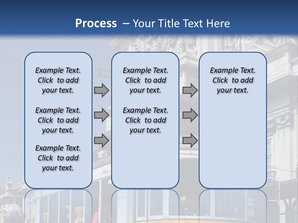 Downtown Monument Plaza PowerPoint Template
