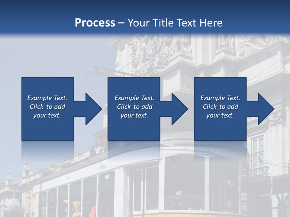 Downtown Monument Plaza PowerPoint Template