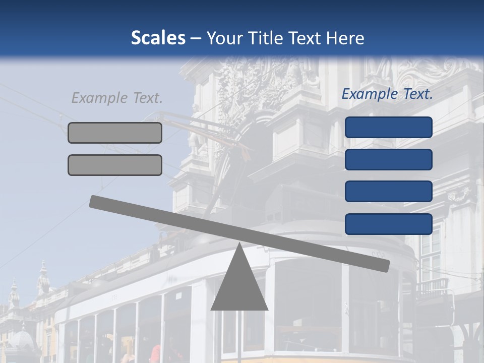 Downtown Monument Plaza PowerPoint Template