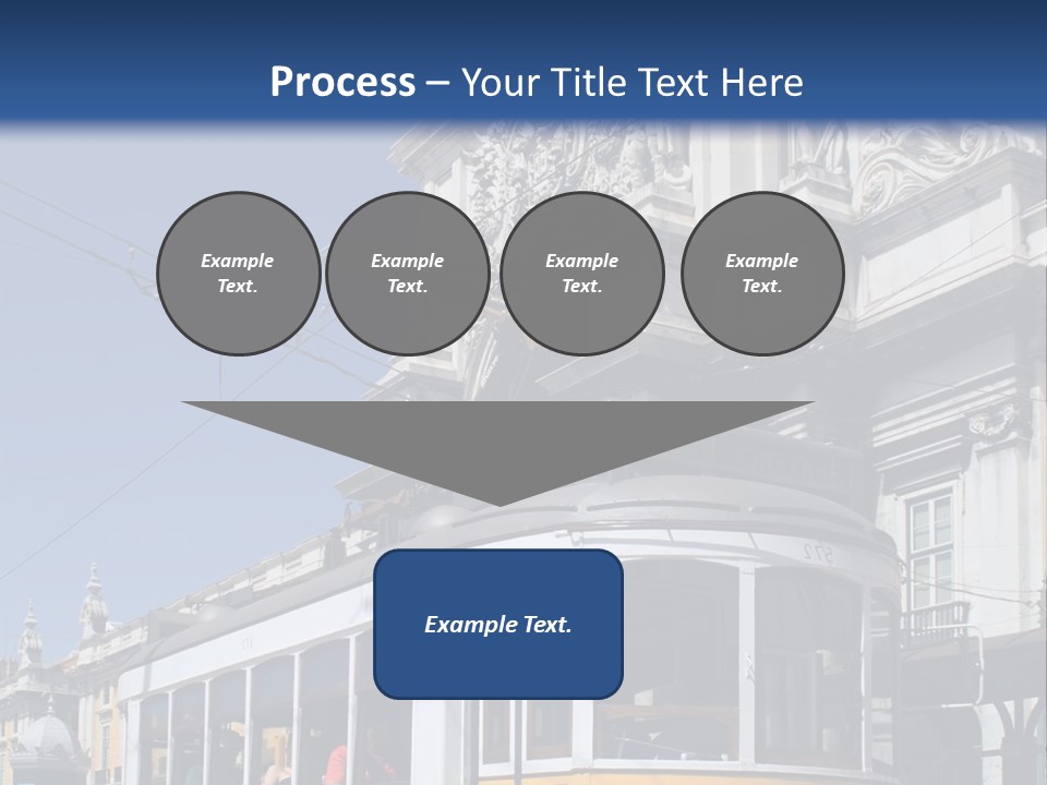 Downtown Monument Plaza PowerPoint Template