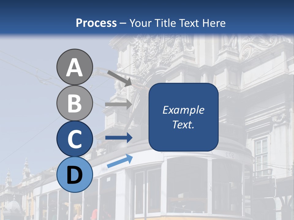 Downtown Monument Plaza PowerPoint Template