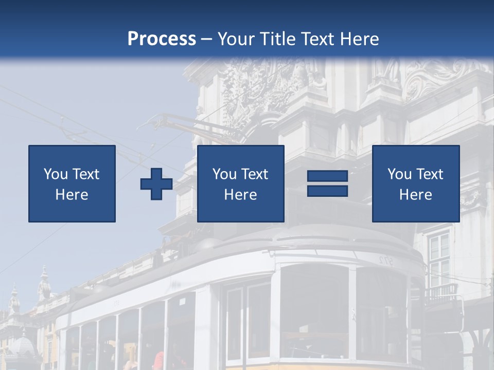 Downtown Monument Plaza PowerPoint Template