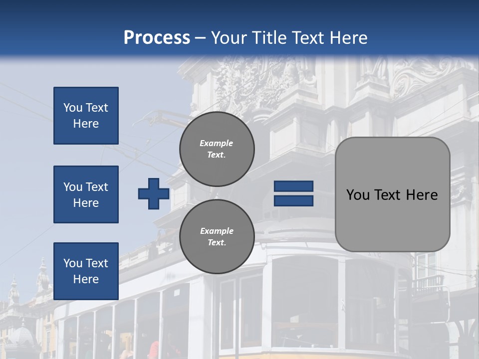 Downtown Monument Plaza PowerPoint Template