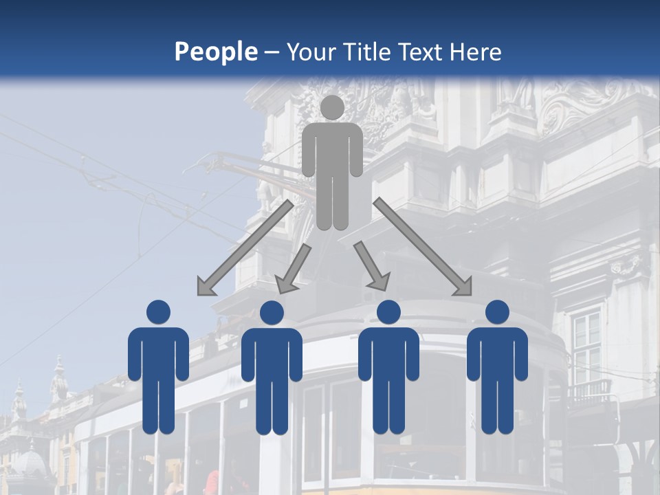 Downtown Monument Plaza PowerPoint Template