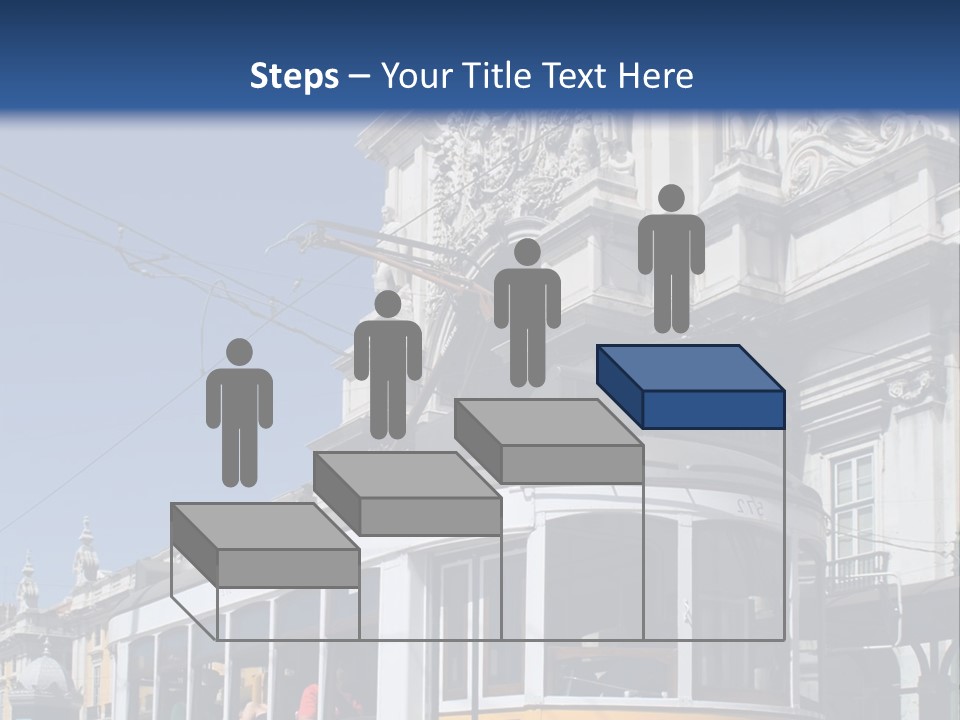 Downtown Monument Plaza PowerPoint Template