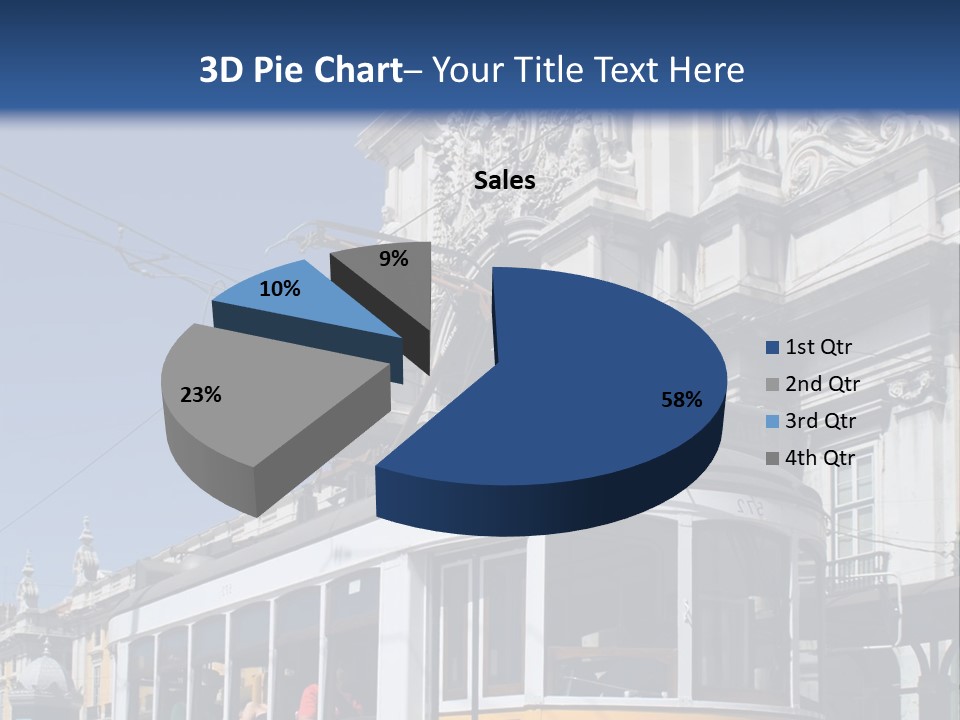 Downtown Monument Plaza PowerPoint Template