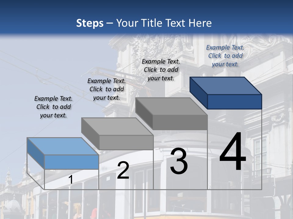 Downtown Monument Plaza PowerPoint Template