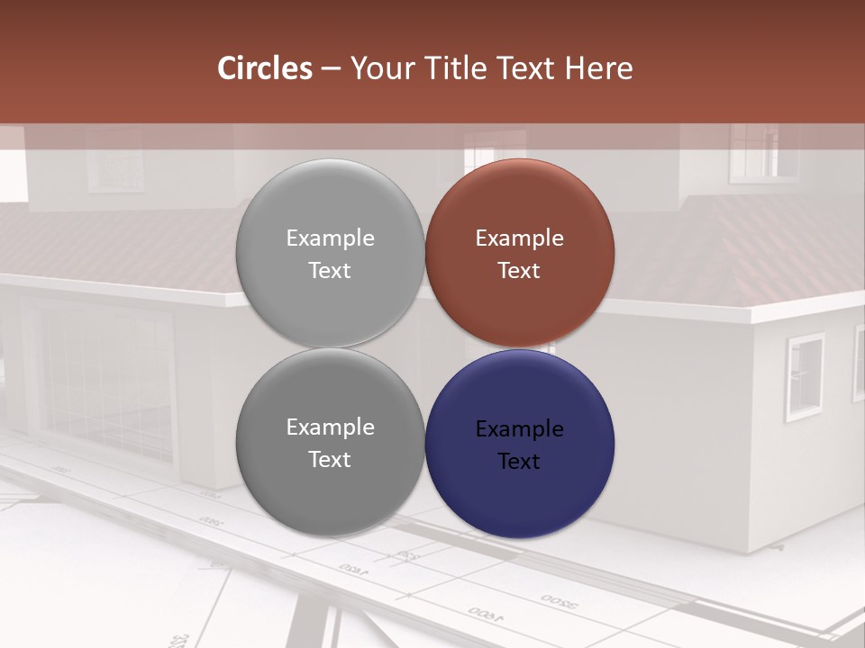 Layout Residential Edifice PowerPoint Template