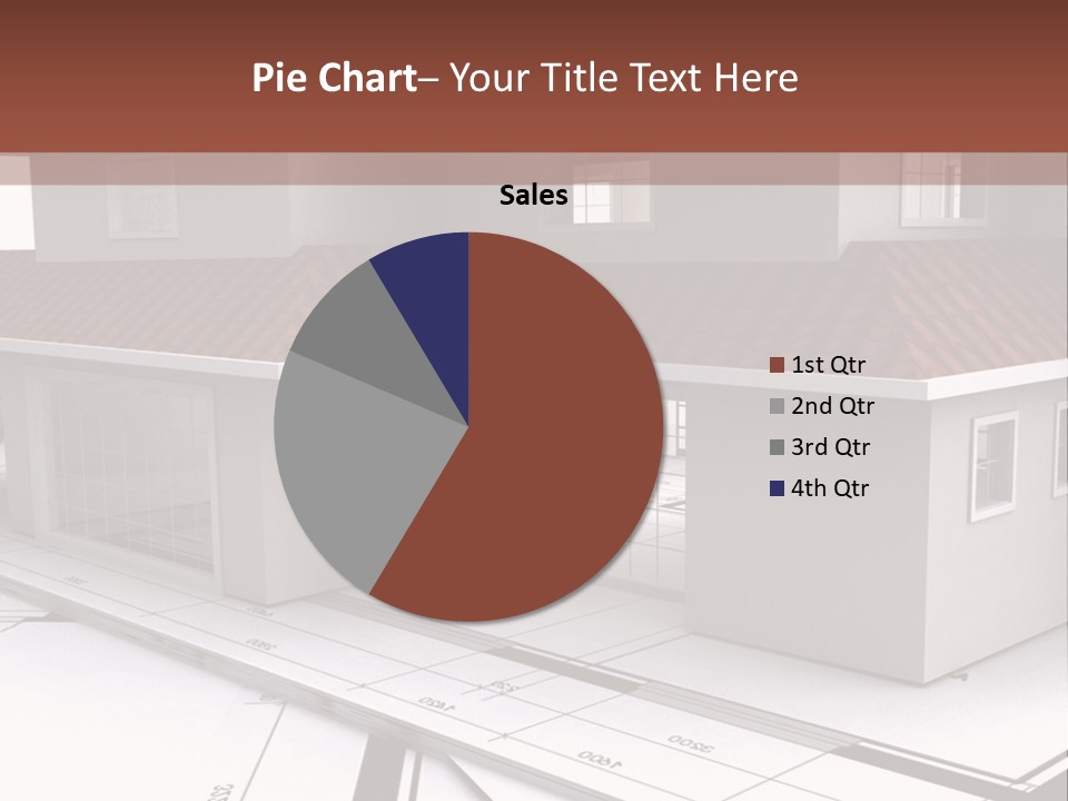 Layout Residential Edifice PowerPoint Template