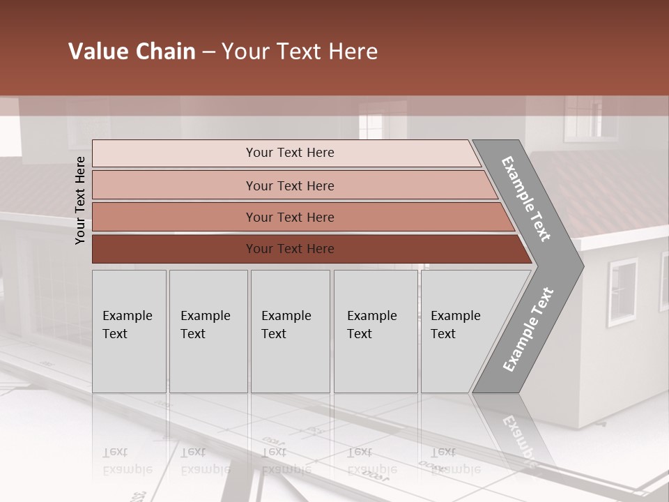 Layout Residential Edifice PowerPoint Template