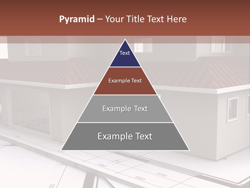 Layout Residential Edifice PowerPoint Template
